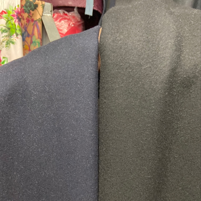 Black Wheatcloth Two-Tone Optional Clothing Fabric Accessories Arts And Crafts Headdress Fabric