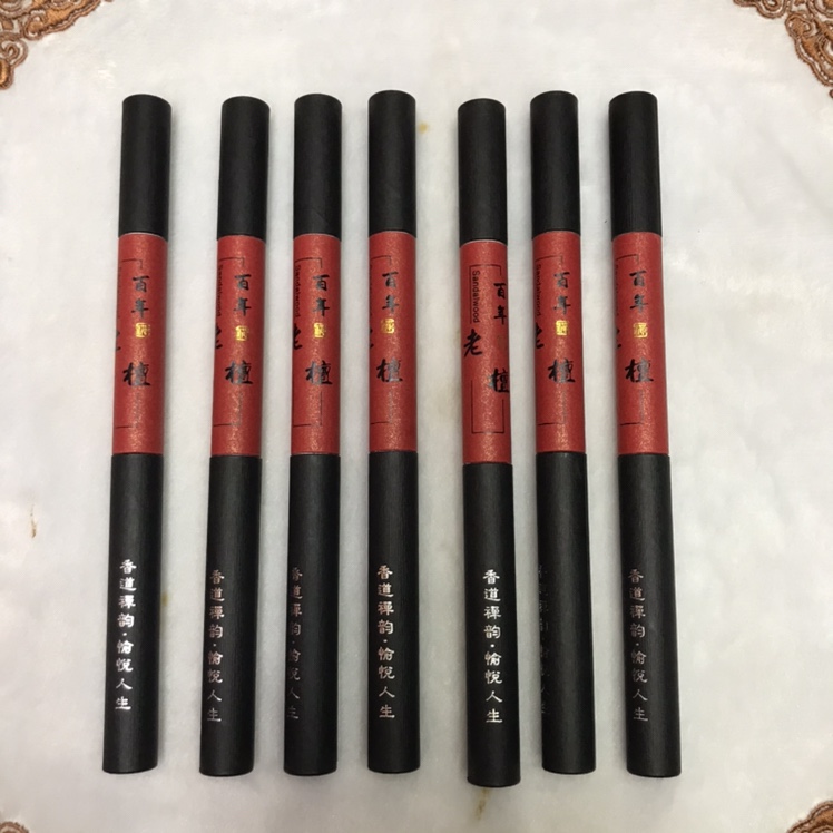 21 cm pure Indian old Mountain incense sticks, 10 grams per tube, about 36 sticks, lying incense without bamboo sticks