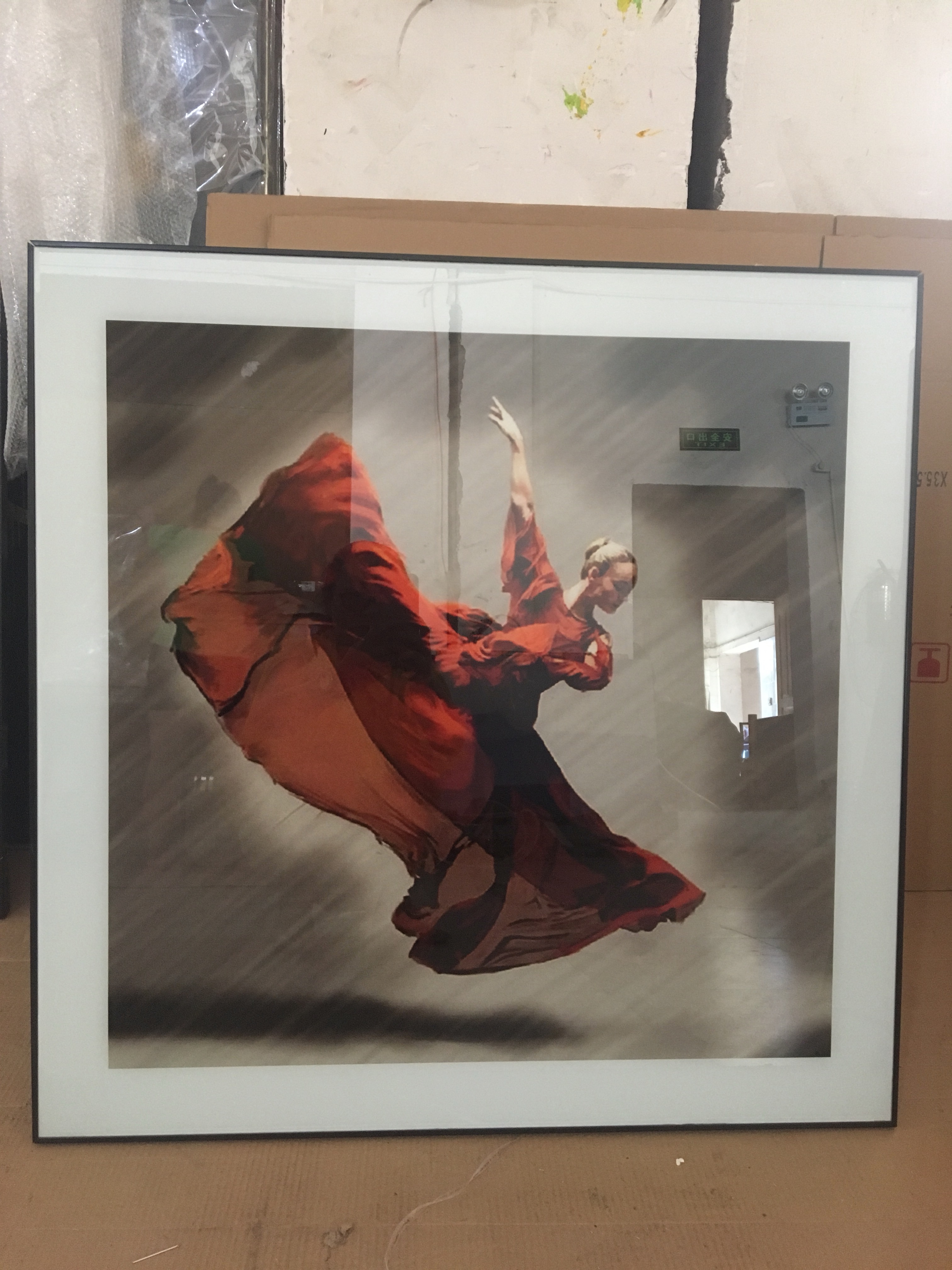 简约时尚装饰画酒店挂画宾馆装修壁挂画产品图