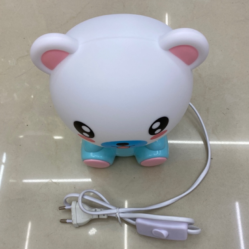 可爱小熊插电台灯卡通创意护眼节能小夜灯台灯宝宝喂奶卧室床头灯细节图