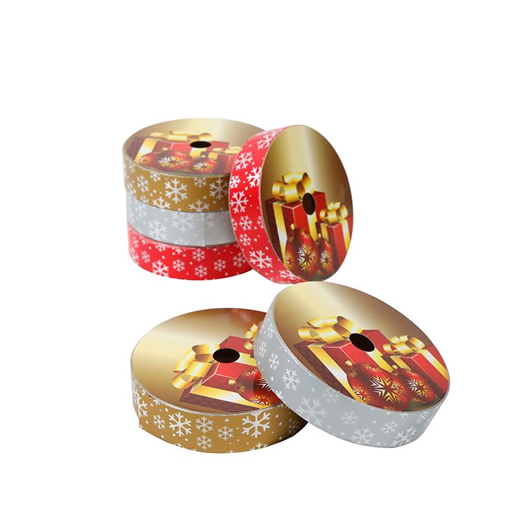 2.5CM*25M 6个/OPP 白底雪花塑料彩带 厂家直销详情图5