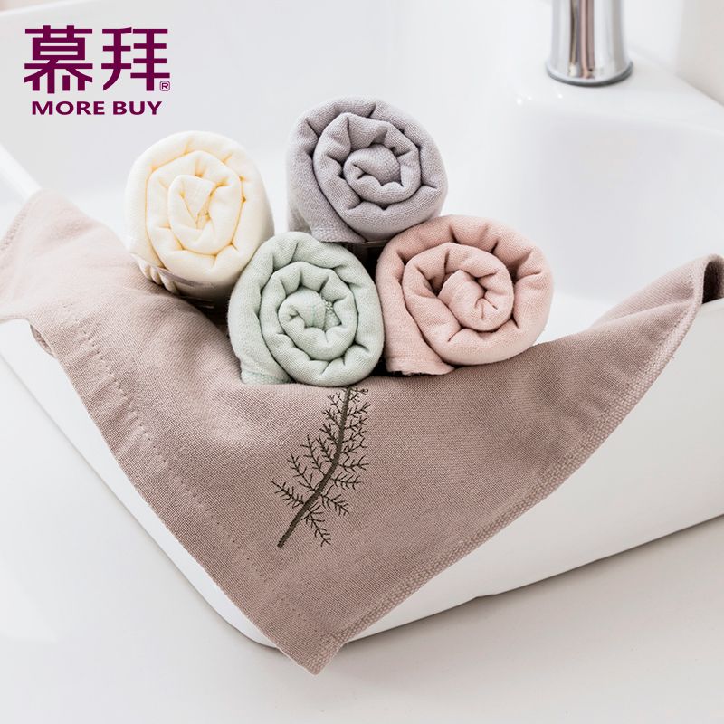Yiwu quality products Factory direct sales Pure cotton towels, household soft absorbent all-cotton face towels -1109/42025 Specification image