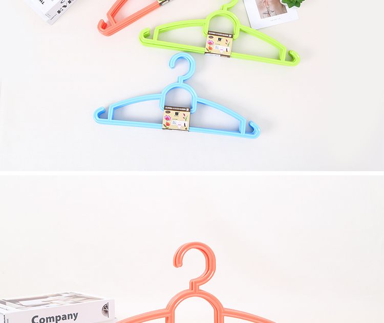 旭峰 品牌厂直销实心塑料衣架多用途晾挂成人宽衣架女士服装围巾加厚晾晒架详情图10