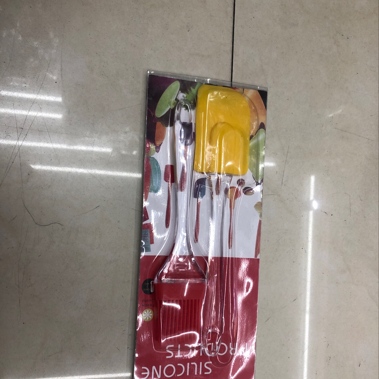 厨房用品烘培用品硅胶刮 刷子，耐高温烧烤刷子产品图
