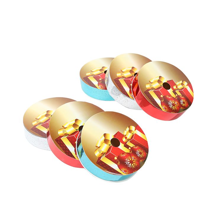 2.5CM*25M 6个/OPP 镭射五星塑料彩带厂家直销详情图3