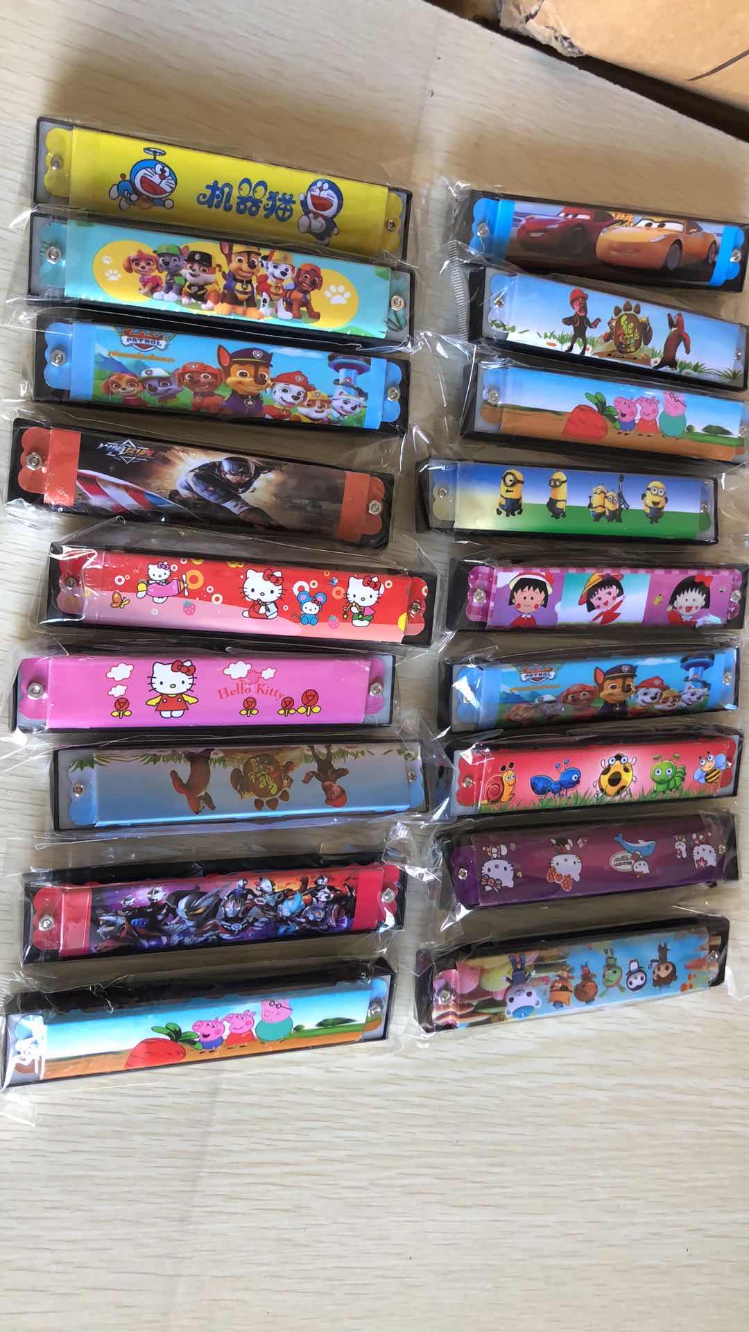 铁皮，木头口风琴细节图