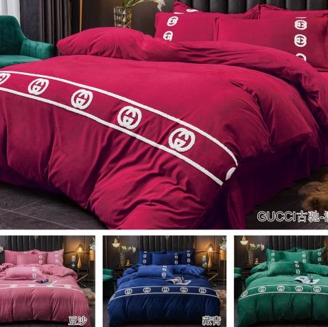 Four-piece towel embroidered baby plush set