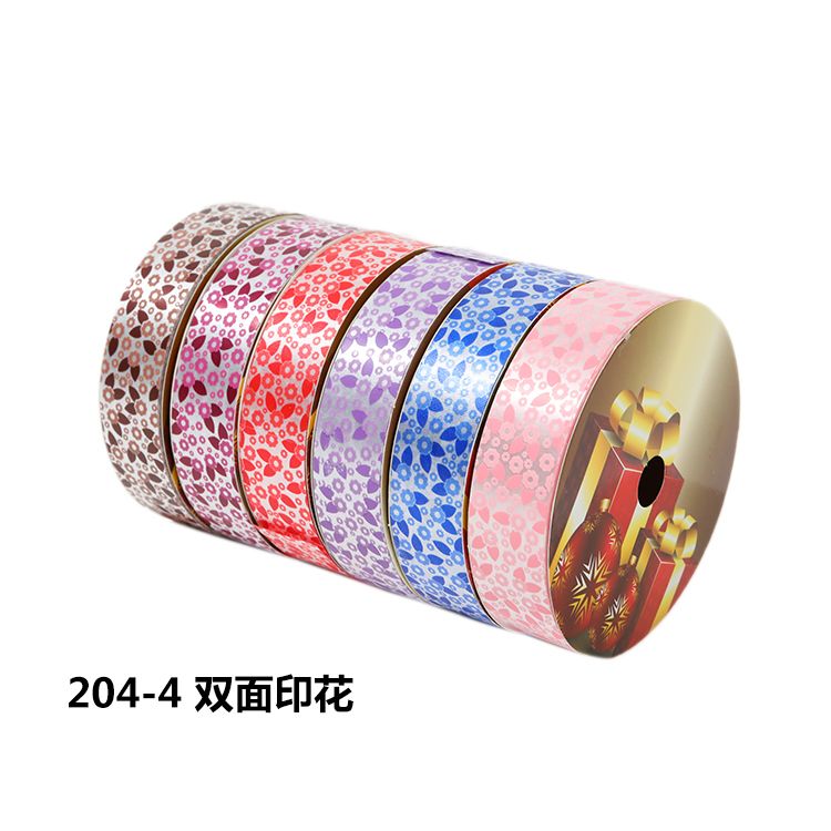 2.5CM*25M 6个/OPP 双面印花塑料彩带详情图1