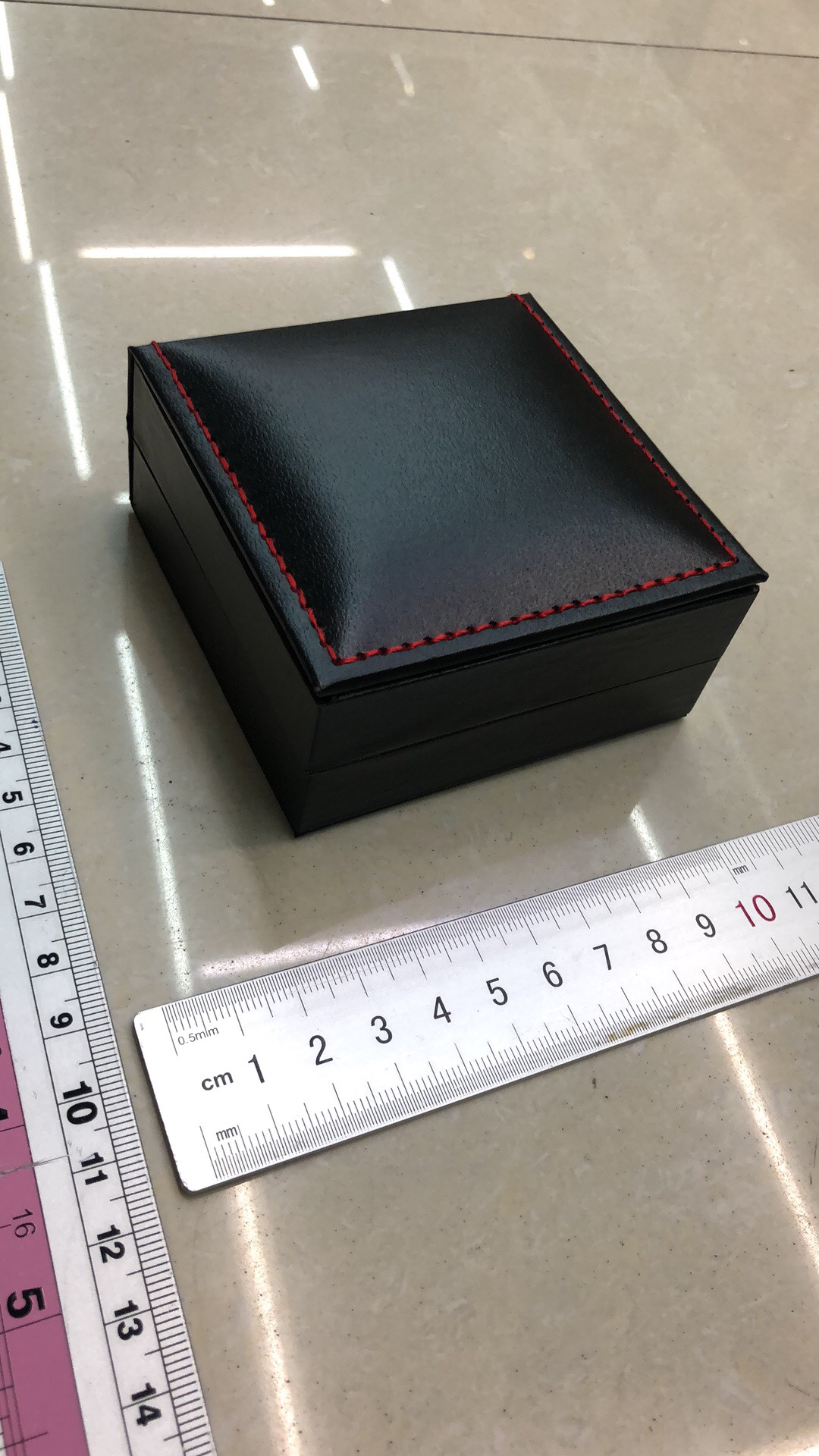 High-end cufflink tie clip box details Picture