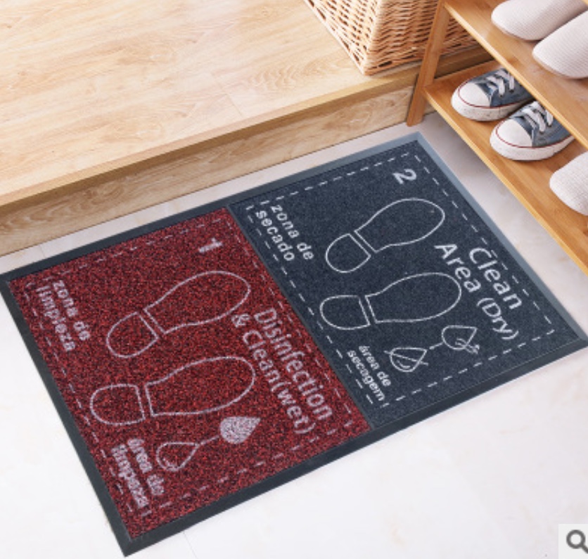 Disinfection mat entry door entry disinfection mat door sole disinfection mat automatic cleaning non-slip can scrub entry artifacts