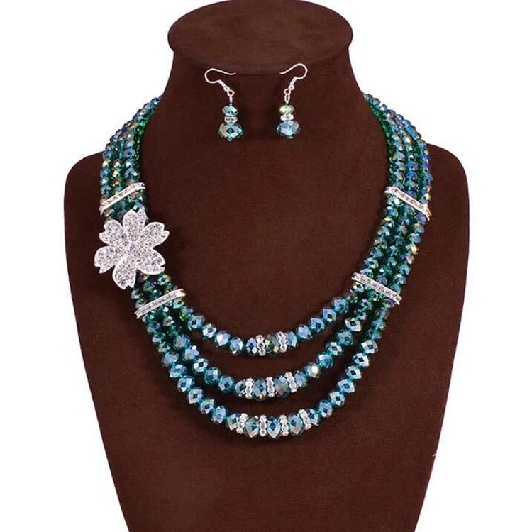 Totem Jewelry Crystal Ten Accessory Necklace Tt081 Specification drawing
