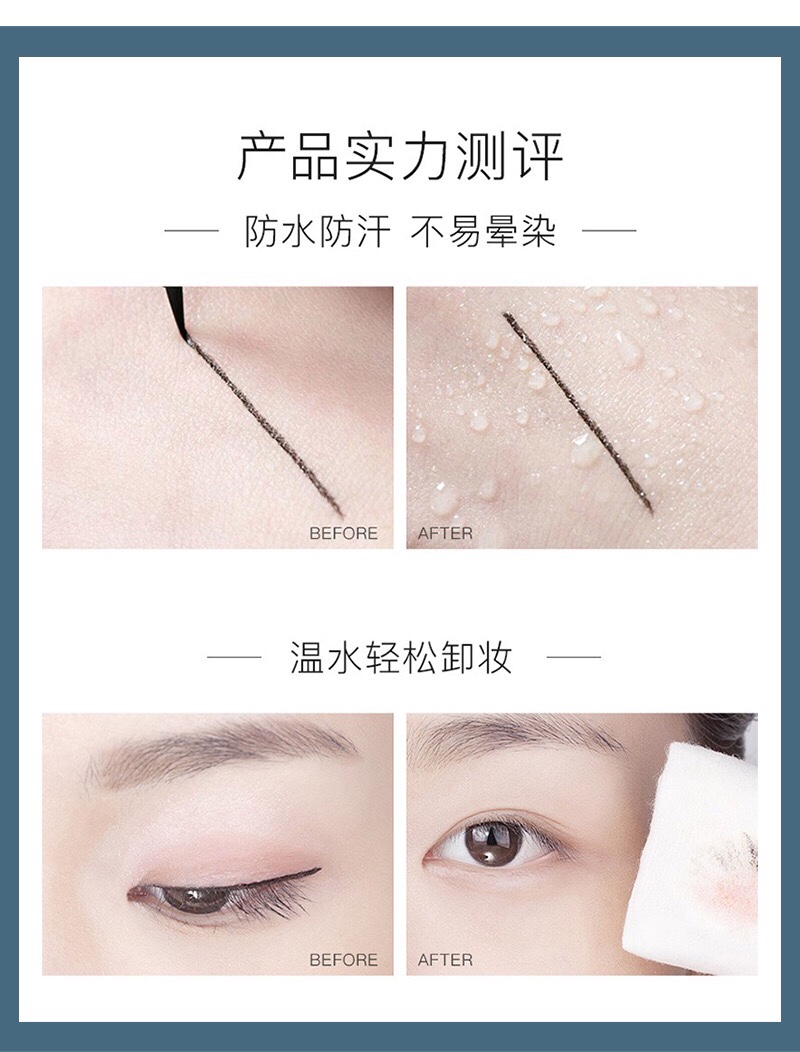 Mansili Play Color Brightening Eye Colored Eyeliner ❣️ M-463 one stroke to captivate eyes (๑¯ω¯๑) waterproof, anti-glare, long-lasting makeup effect, quick drying and shaping, soft brushstrokes 😘 smooth and fine lines, smooth color display Specification image