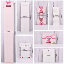 Diy manual manufacturing tools, equipment, packaging materials wholesale INS card hair decoration hair card decoration