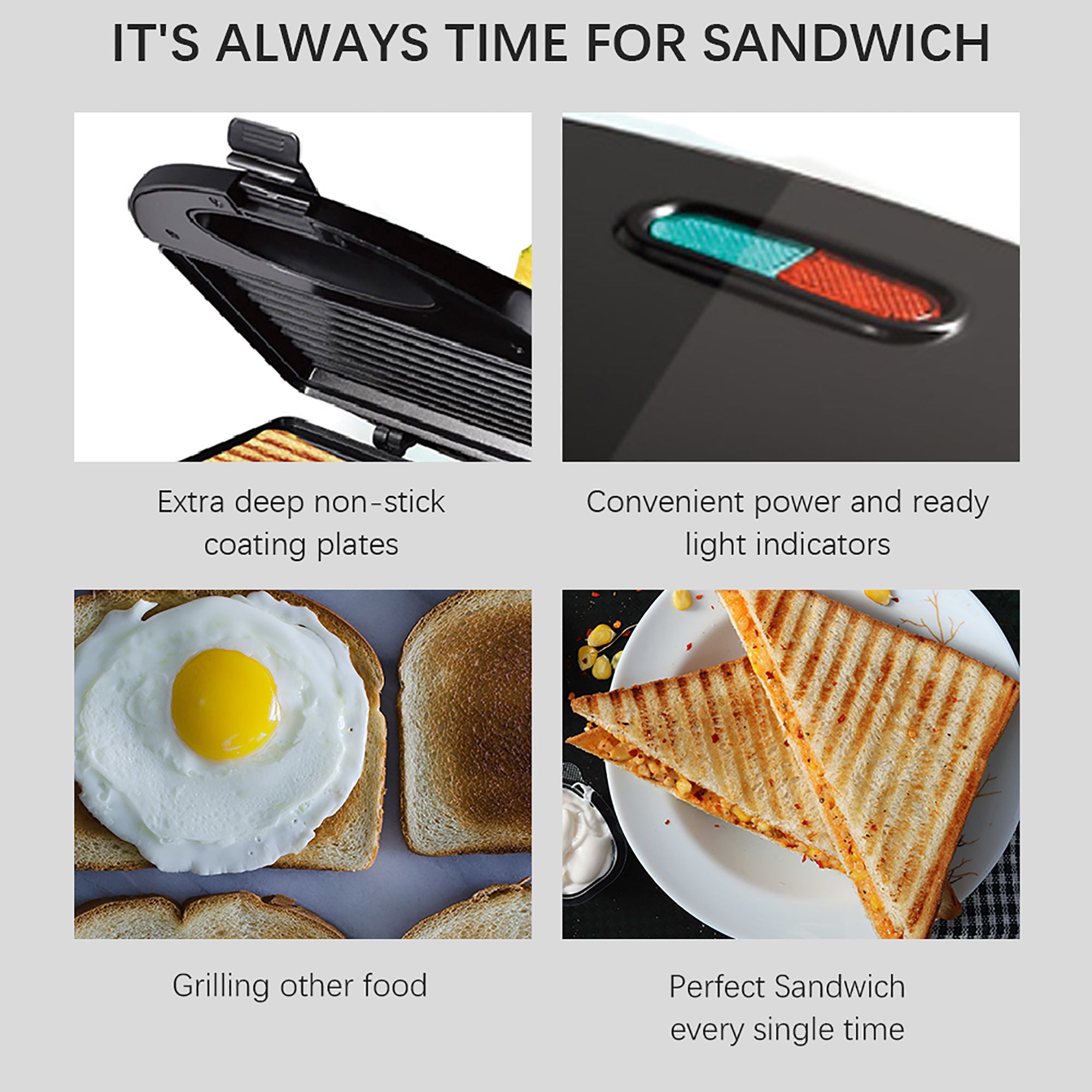 Sonifer Sandwich Maker SF-6044 detail image 2