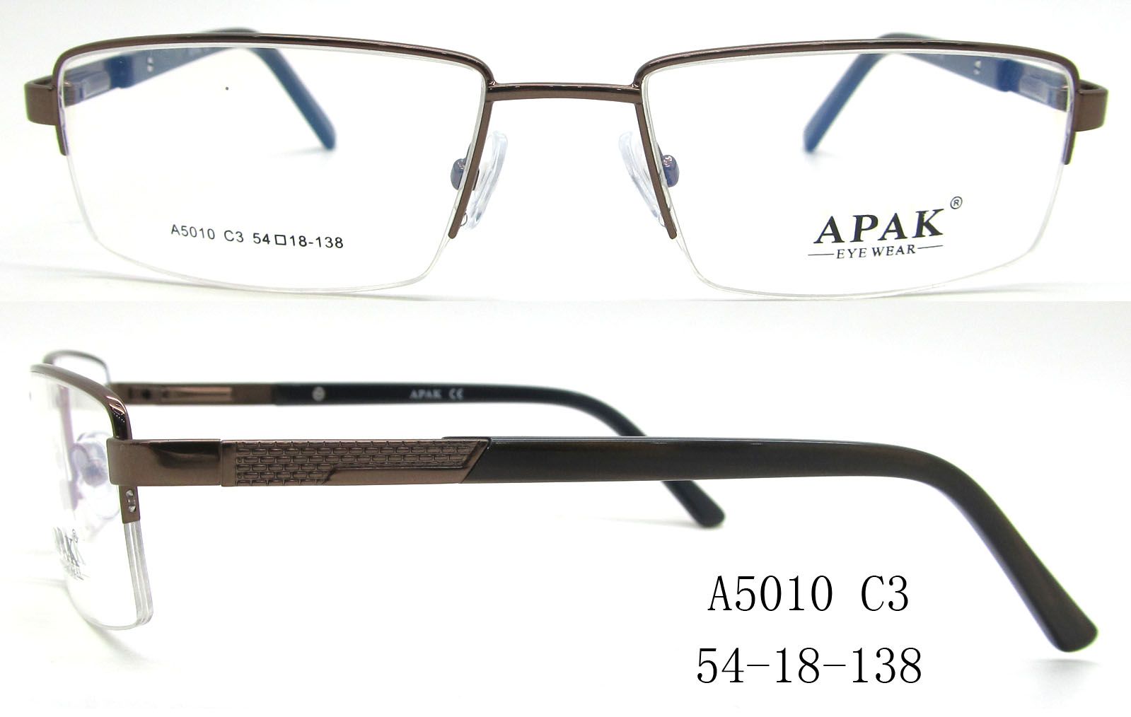 高档金属眼镜架A5010详情图2
