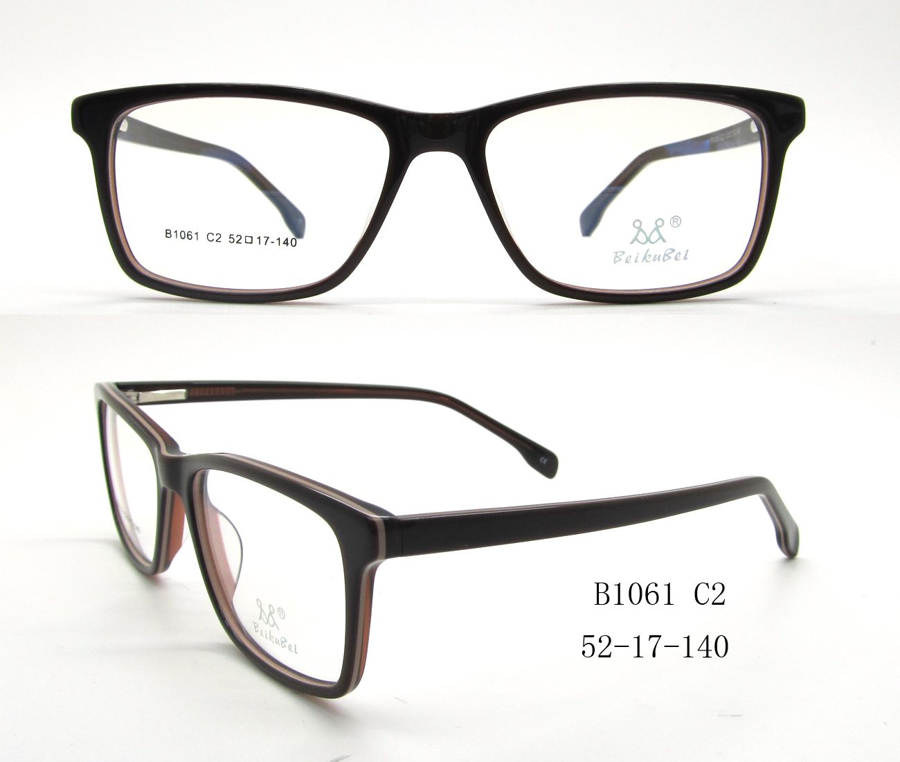 高档板材眼镜架1061详情图2