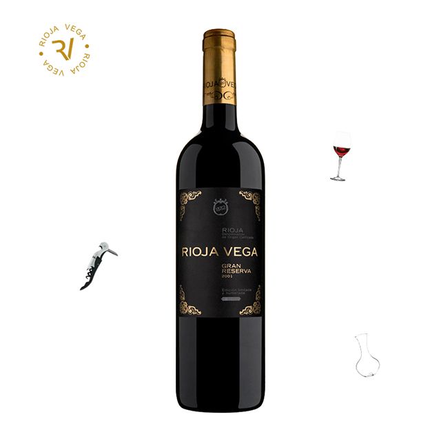 Spain imported Rio DE Haveca 2001 special Reserve dry red wine in original bottle thumbnail