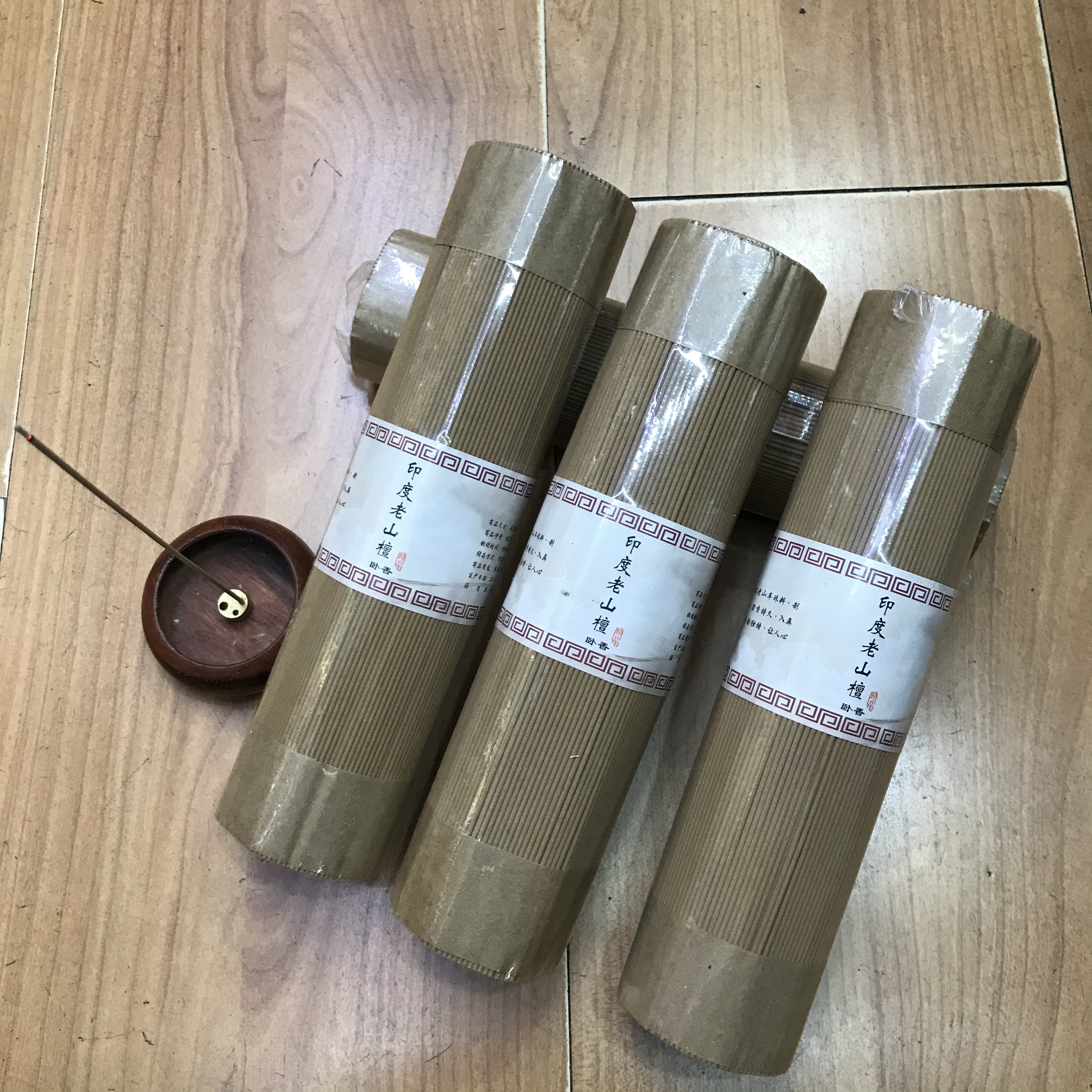 21 cm Indian old mountain sandalwood incense stick, no bamboo fragrance details Picture