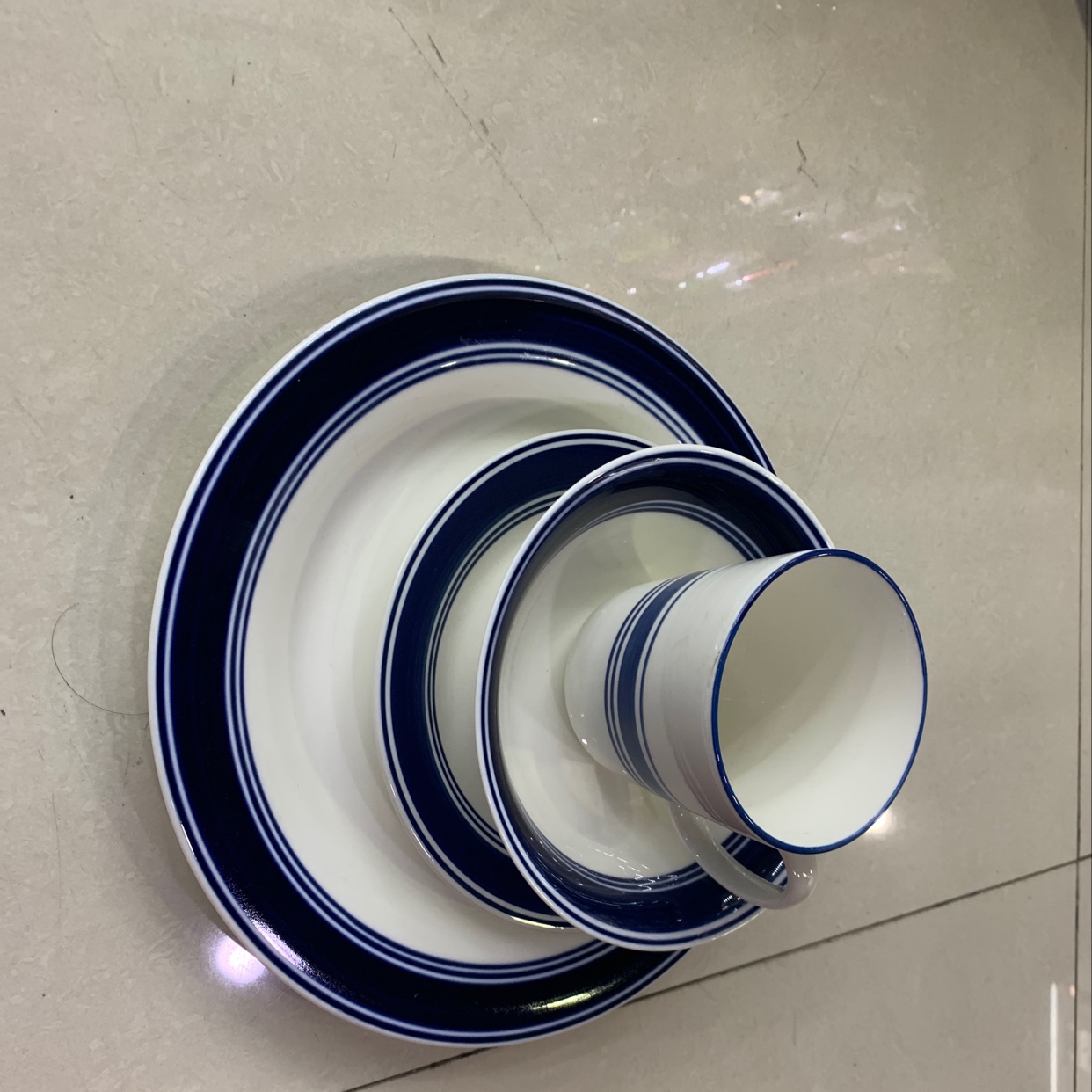 16-head tableware