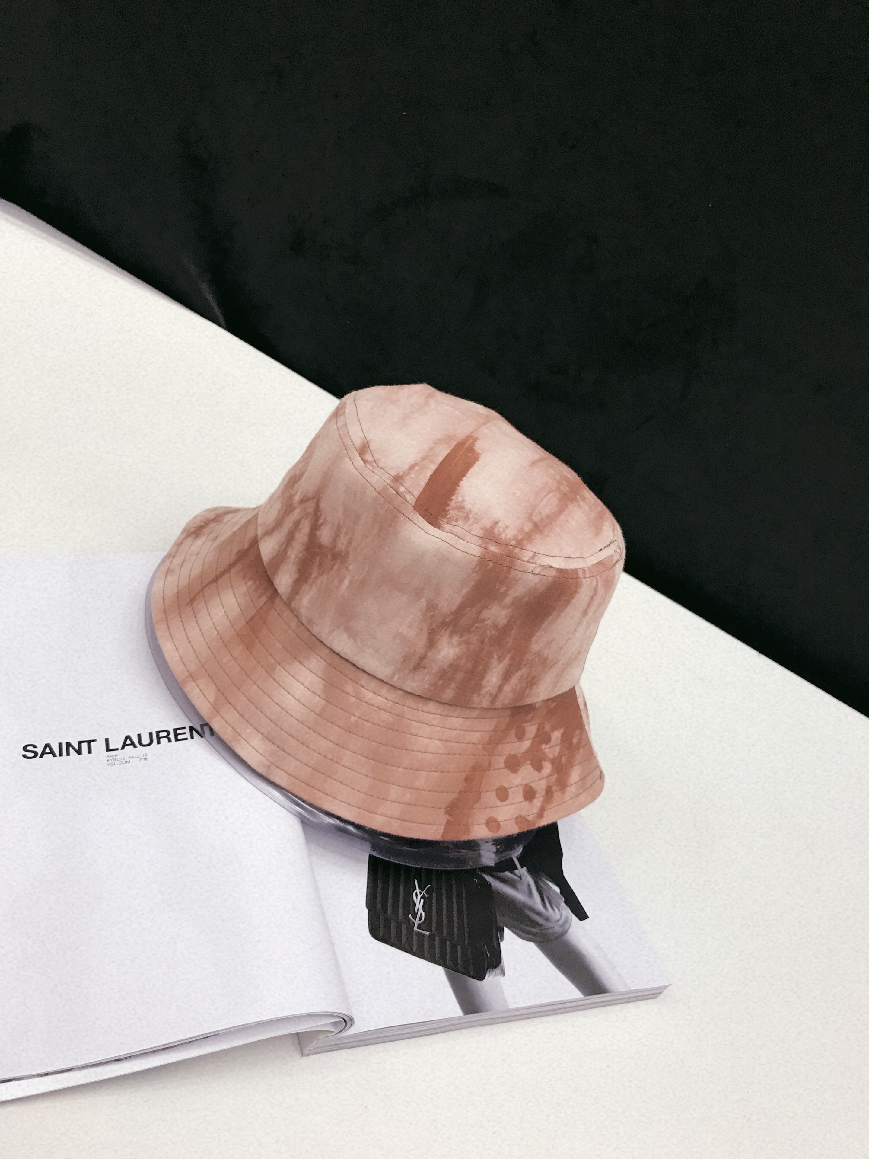 Tang Coffee Hat Industry Korean Version Of Ins Personality Street Tie-Dye Fabric Shade Fisherman Hat Tide Brand Text Everything Hipster Street Shot Hip Hop Tie-Dye Basin Hat undefined