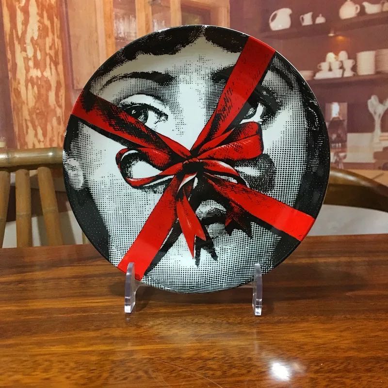 10-inch European-style decorative plate, American-style hanging plate, ceramic art plate, sitting plate, wall decoration plate, jewelry plate, face plate detail image 14