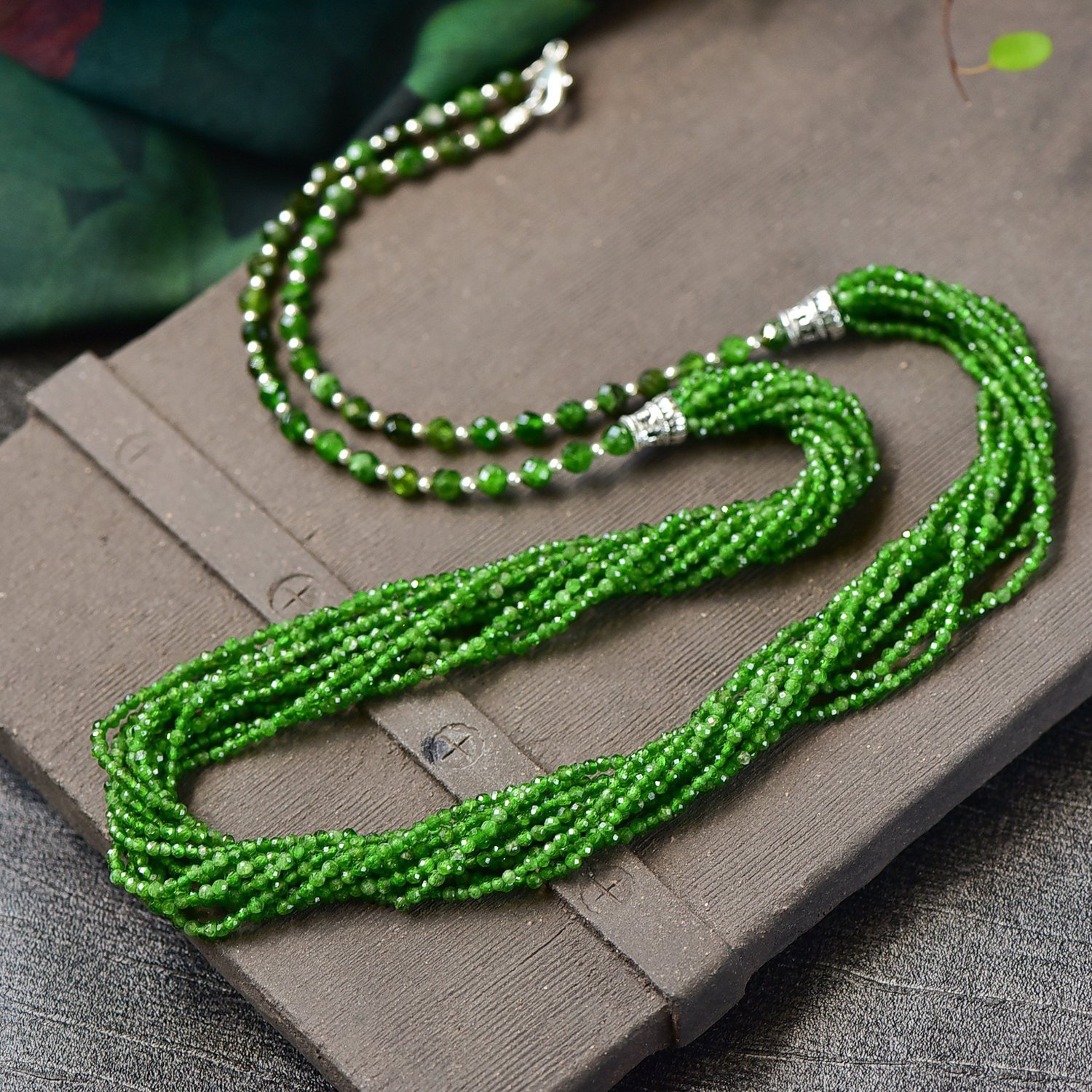 手工diy材/项链唐卡/幼儿园手工材料/流苏钥匙扣/天然吊葫芦产品图