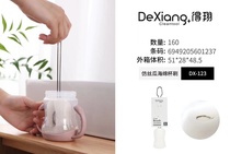 Dx-123 sponge cup brush imitation loofah