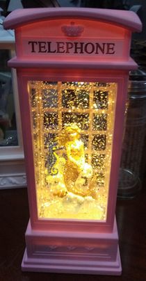 Yiwu Selection phone booth: Pink frame Sea horse Mermaid WJL-920C#/F3-056