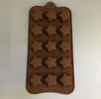 Silicone chocolate cake mold (pentagram)