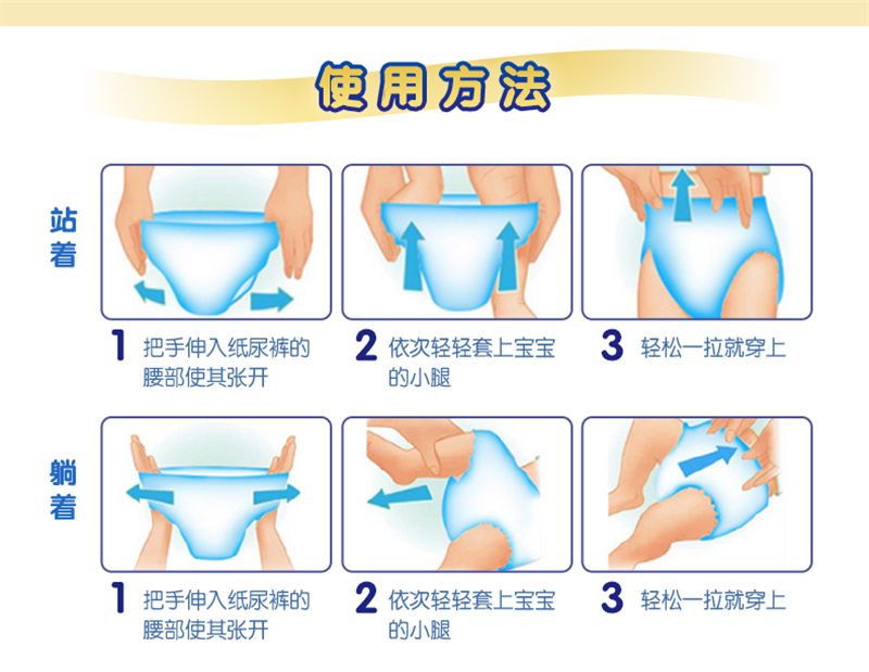 大王短裤式纸尿裤光羽系列XL码28 片详情8