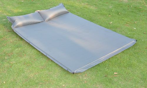 JUNGLE KING8653#带枕双人自动充气睡垫野营垫防潮垫海绵垫登山野餐垫详情图2
