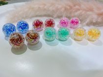 Acrylic 20MM half-hole beads in the ball beads colorful DIY head string pen accessories