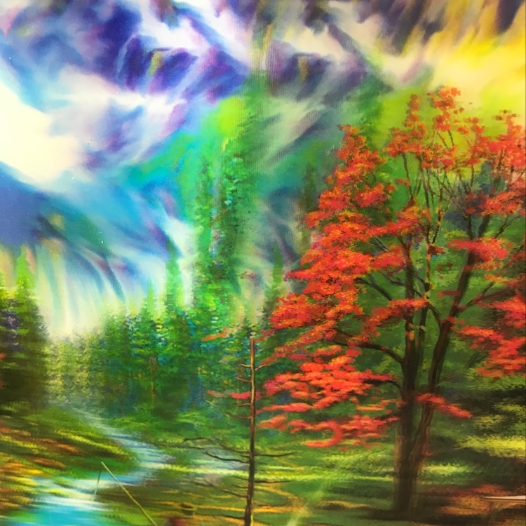 5D风景画产品图