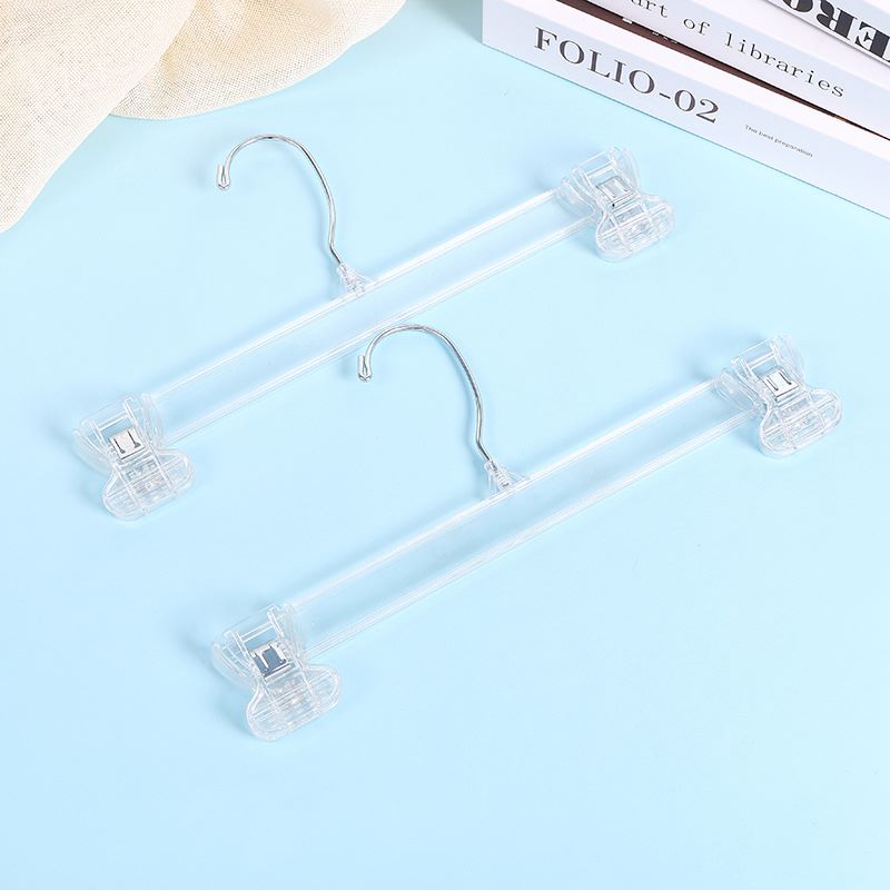 181# Full transparent benzene 30.5cm pants rack manufacturers direct sales of non-slip pants clip fashion belt clip pants rack wholesale