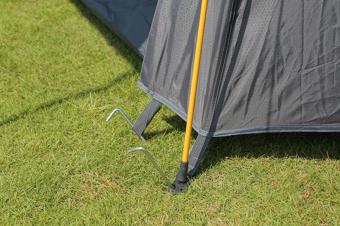 The manufacturer customizes 5-8 large-sized tents, military green picnic and camping tents, rainproof, insect-proof and breathable outdoor tents detail image 10