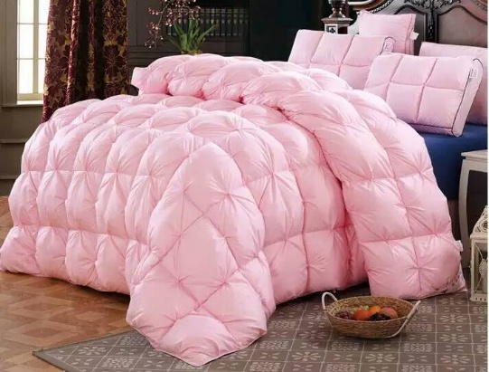 被子床上用品/Quilt/过来果然的白底实物图