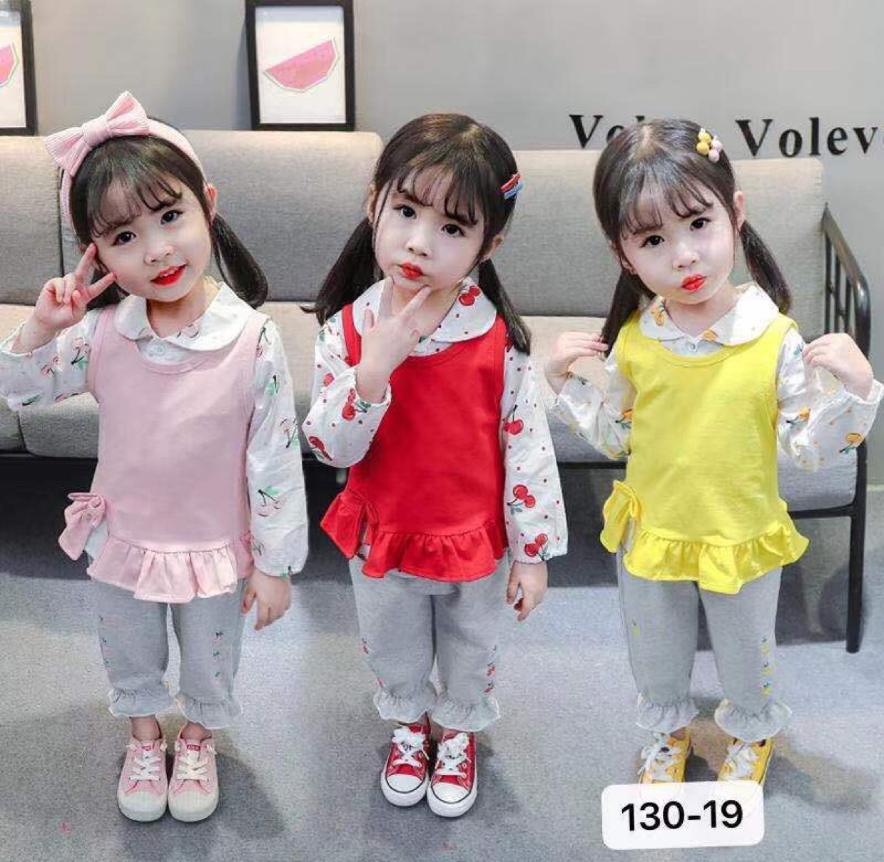女童春秋装套装2020新款春秋儿童装洋气韩版两件套秋季中小童时髦款