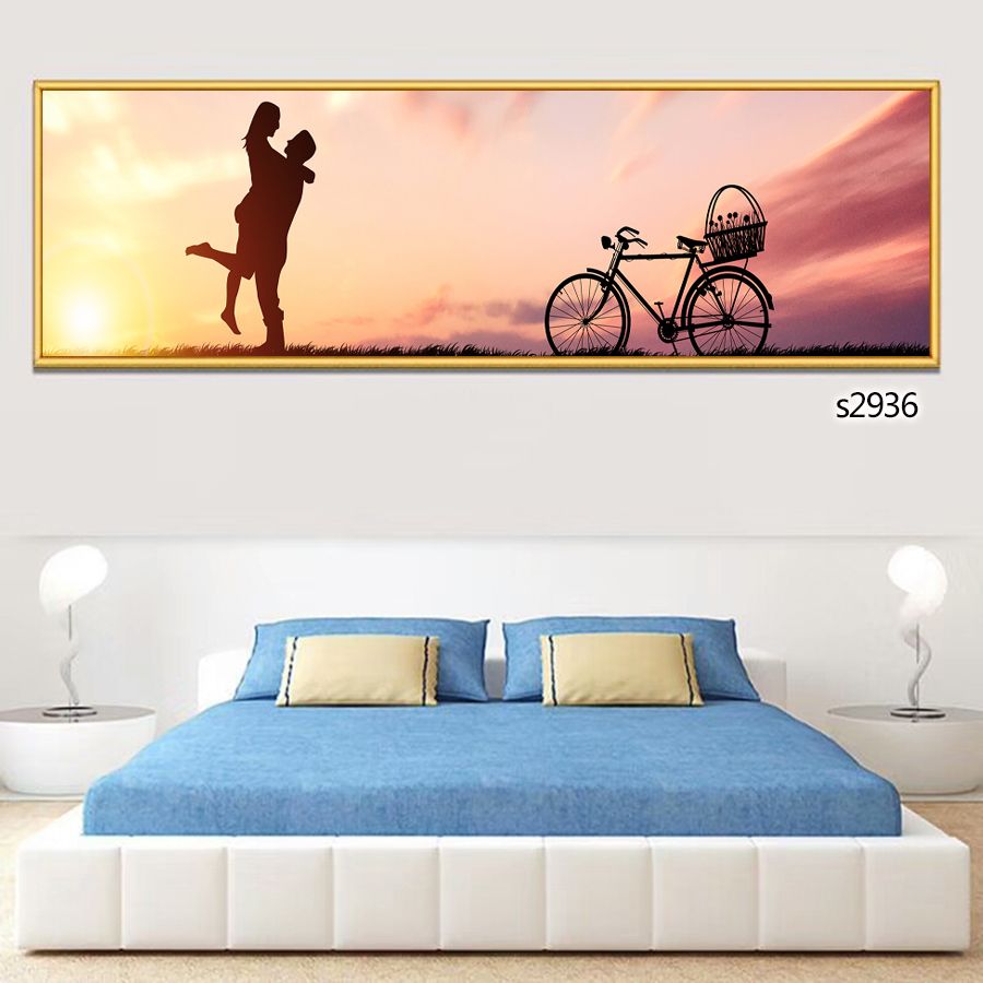 Factory direct sales of travel bedside paintings, Nordic simple and fresh mural pictures, custom decorative paintings, spray-painted oil paintings