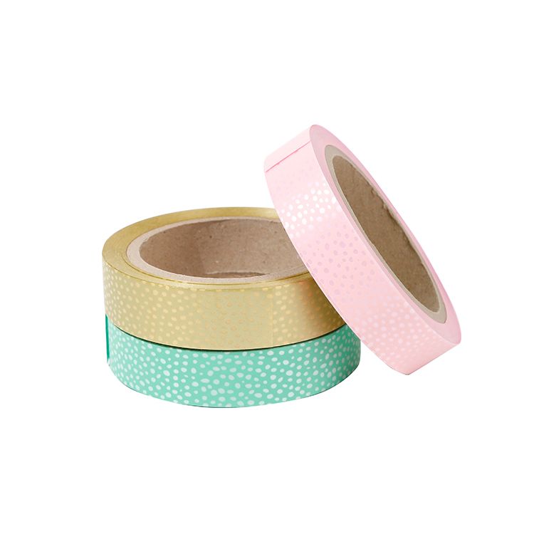 2.5CM*25M 6个/OPP 米点塑料彩带厂家直销详情图3