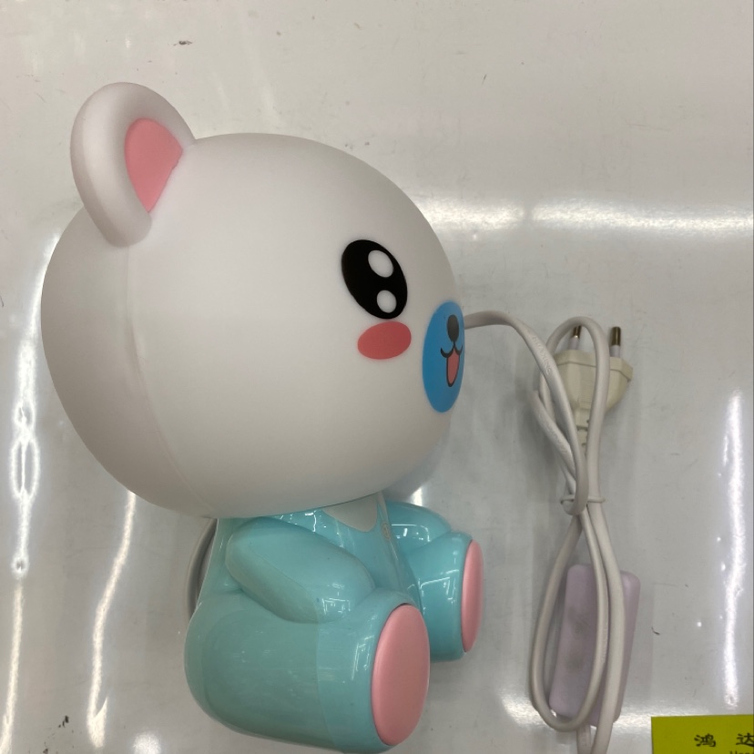 可爱小熊插电台灯卡通创意护眼节能小夜灯台灯宝宝喂奶卧室床头灯产品图