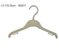 LT-172全塑衣架服装辅料衣架塑料衣架22厘米