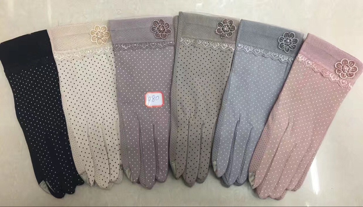 Attractive butterfly, Doubleday gull cotton idea sunscreen non-slip high-grade gloves thumbnail