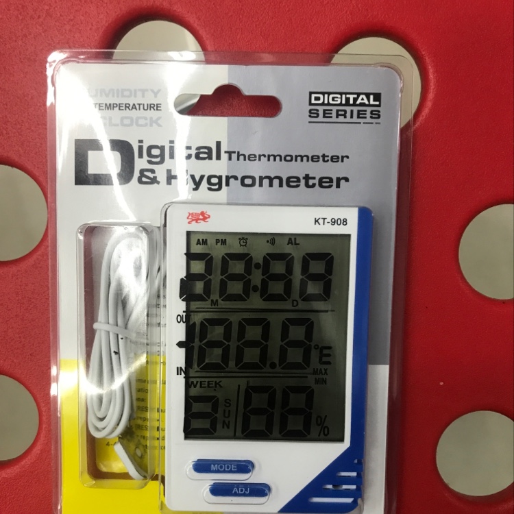 Kt908电子温湿度计产品图