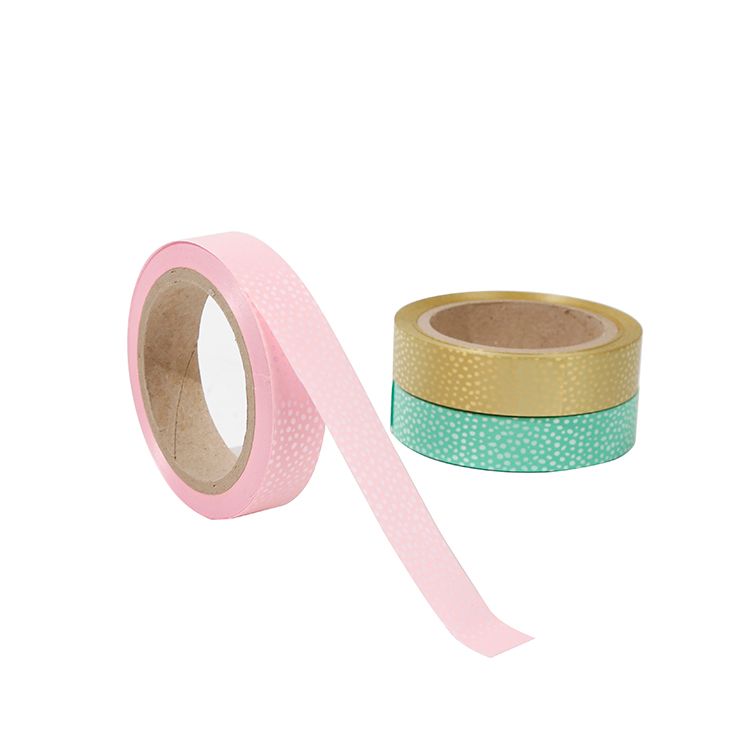 2.5CM*25M 6个/OPP 米点塑料彩带厂家直销详情图2