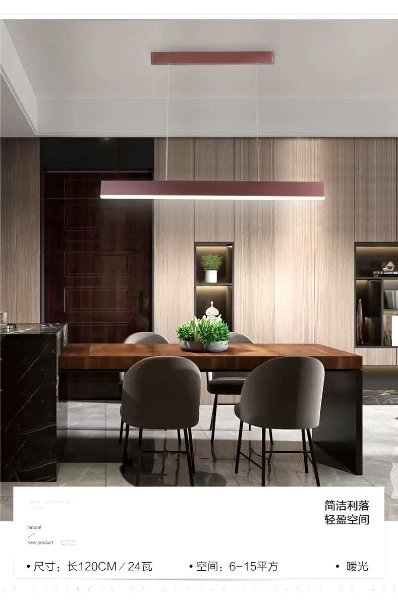 Fashionable and simple office lights, light luxury chandeliers, living room lights, postmodern and simple internet-famous crystal chandeliers, bedroom and dining room lighting fixtures Application Scenario
