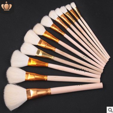 Factory direct selling craft ceramic color painting gouache oil painting brush