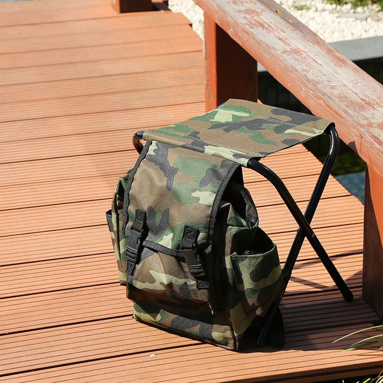 Camouflage cross-strap bag stool Specification image