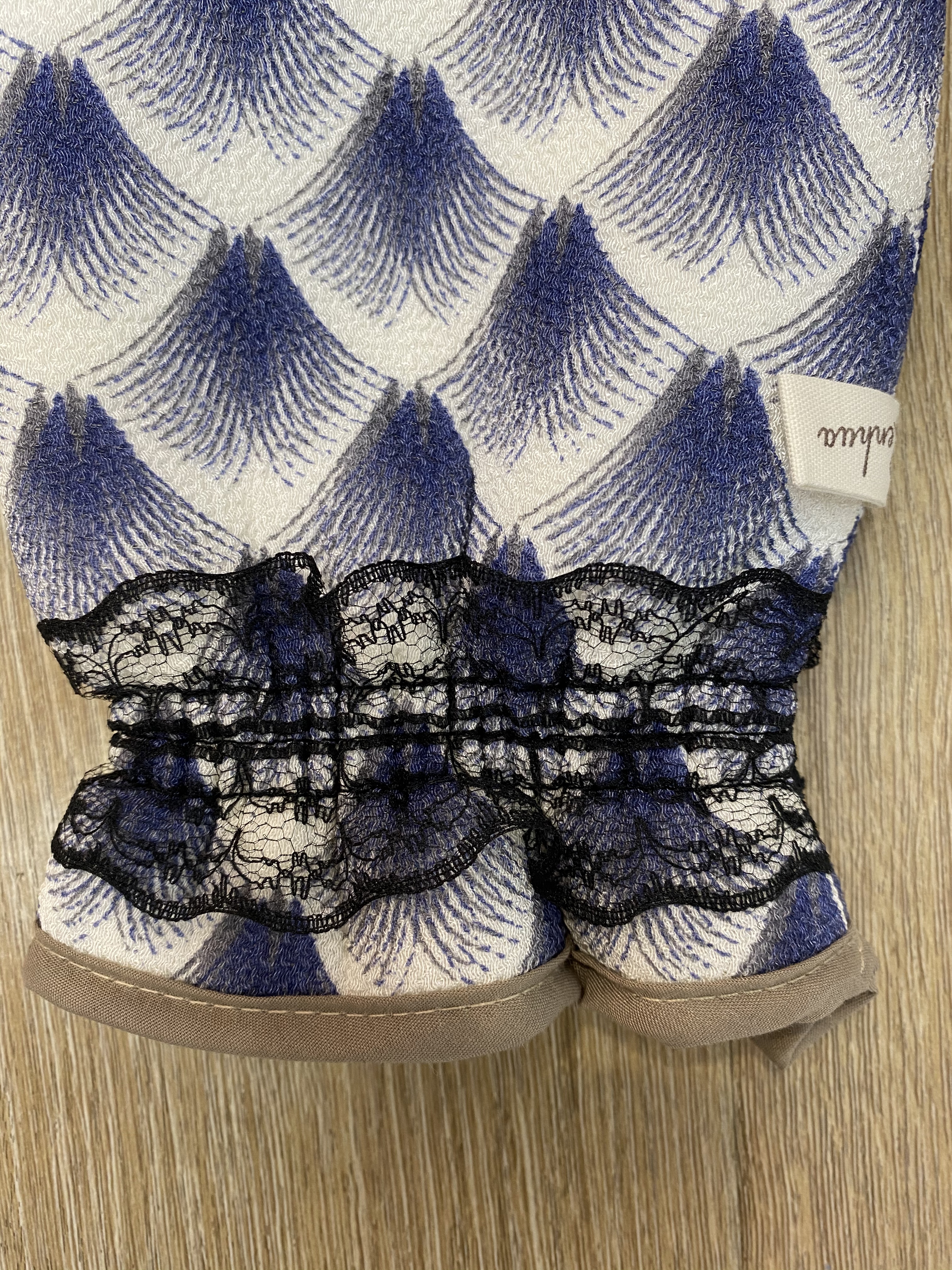 Bath towel Bath glove bath artifact dandelion bath glove Lace edge Item Picture