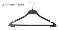 LT-137铁钩塑料衣架服装辅料衣架45厘米