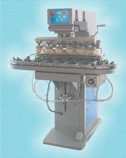 M6 C（INK-CUP） 六色油盅运输带移印机